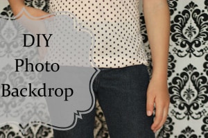 DIY Photo Backdrop