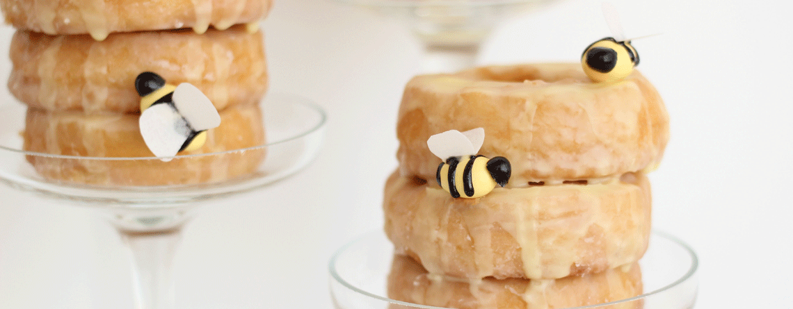 Stacked Donuts Beehive