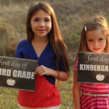 First Day of School Printable Signs