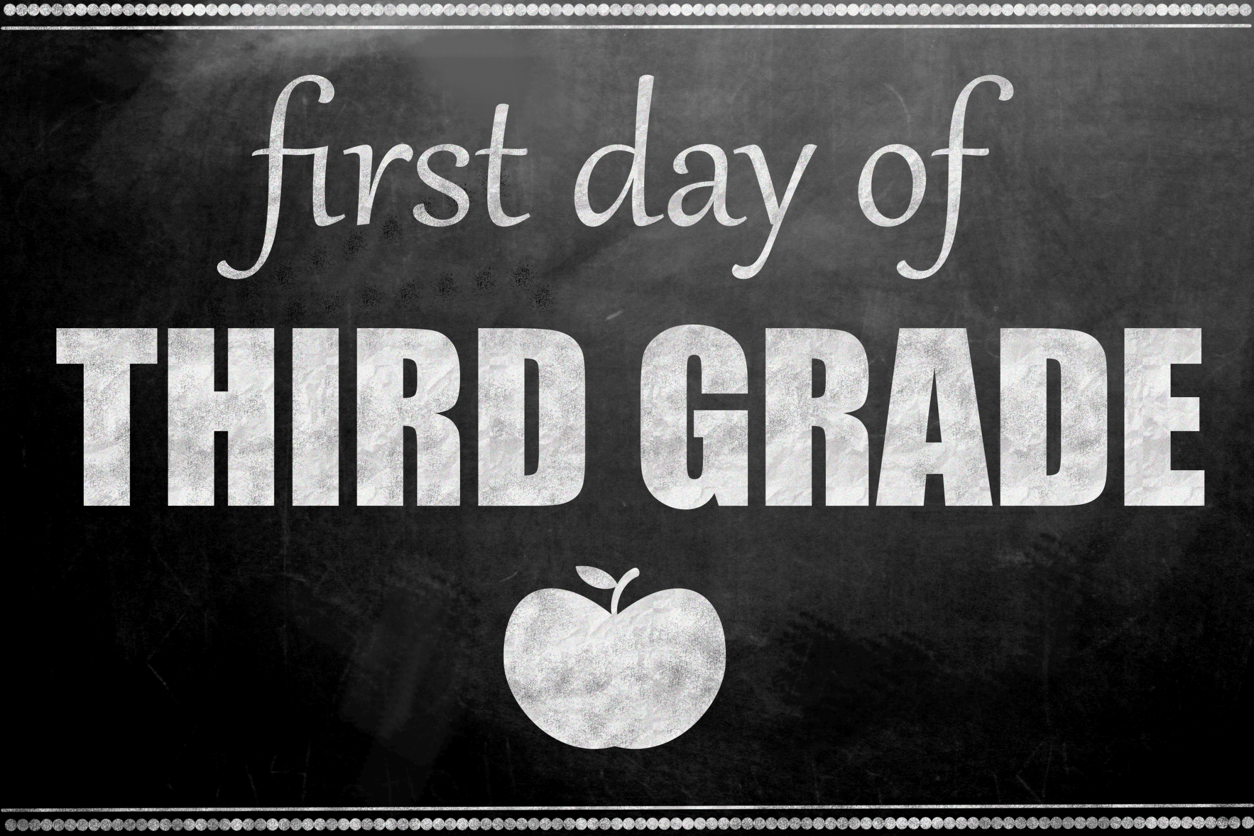 First Day of School Printable Signs girl Inspired