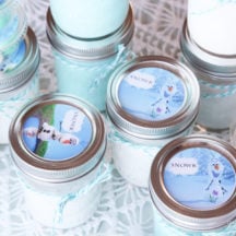 Olaf Labels for Frozen Birthday Party