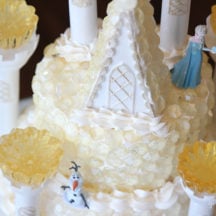 Frozen Birthday Cake - Ice Castle