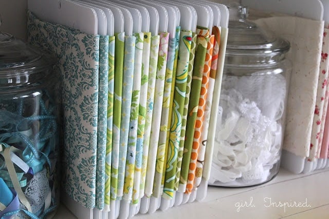 Organizing my fabric with The Fabric Organizer by DeNiece's