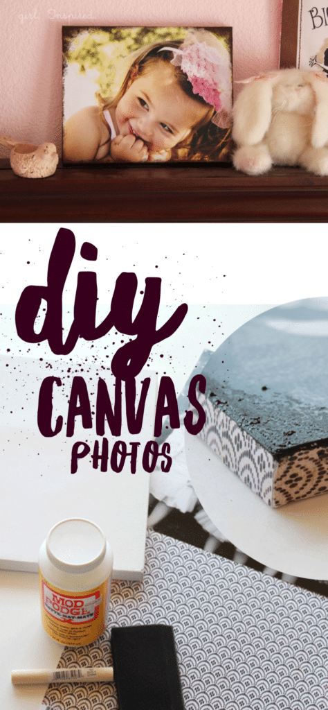 DIY Canvas Photos