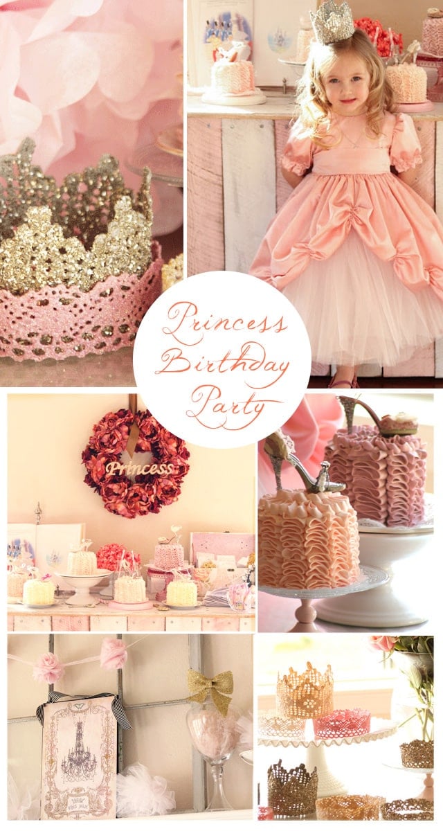 Princess Birthday Party - so much inspiration, lots of tutorials!