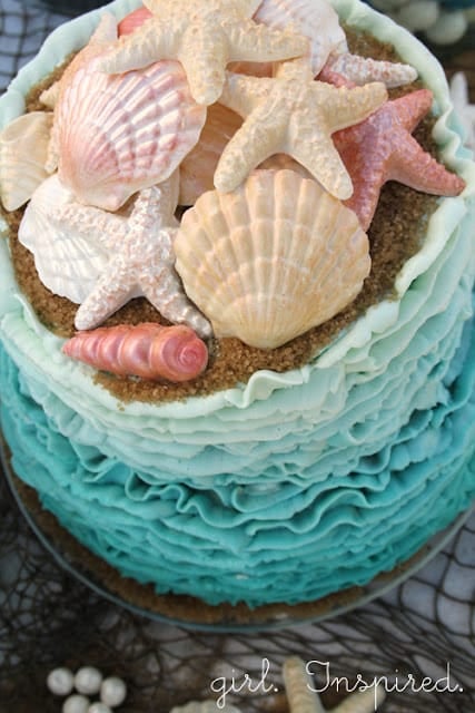 Meriwether Turns Three  A Seashell Themed Birthday Party - Amelia