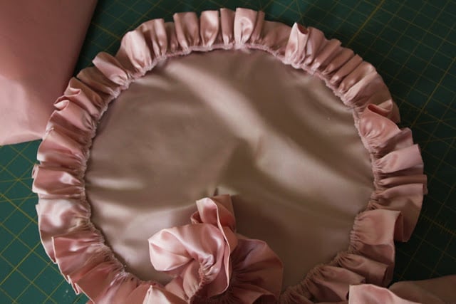 DIY: Satin Ruffle Initial