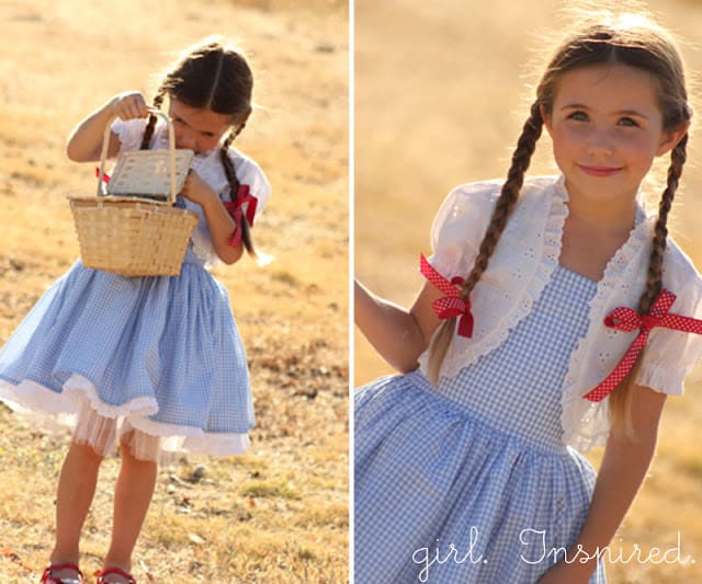 dorothy costume homemade