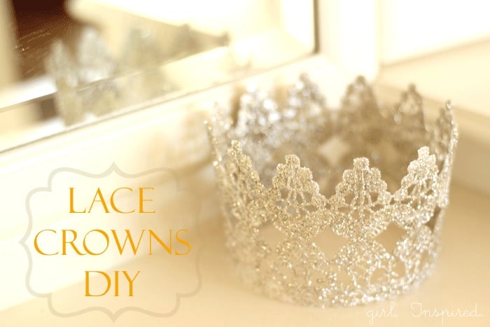 Lace Crown DIY - so cute!!