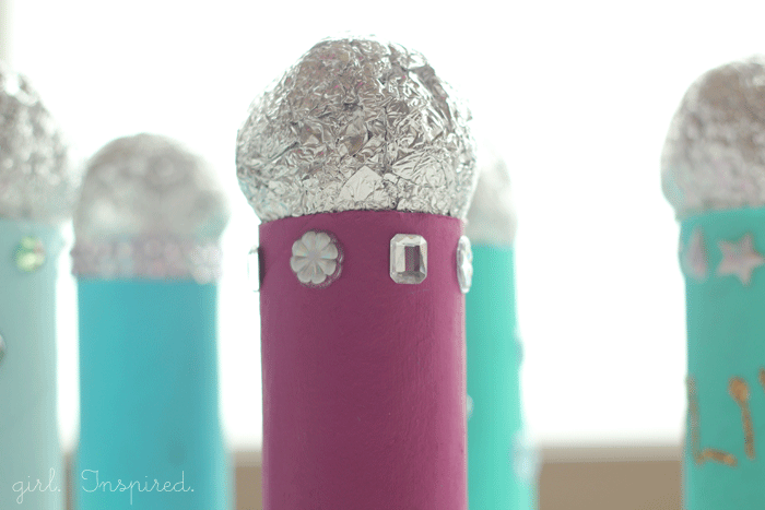 Make a Microphone craft - party activity