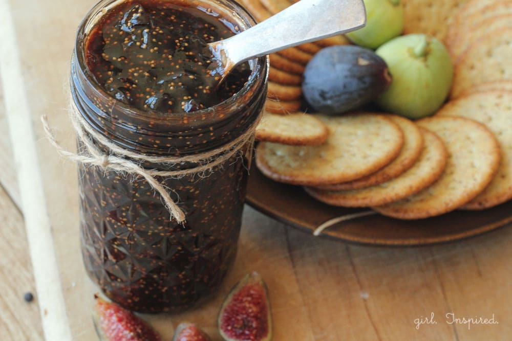 Balsamic Peppercorn Fig Jam