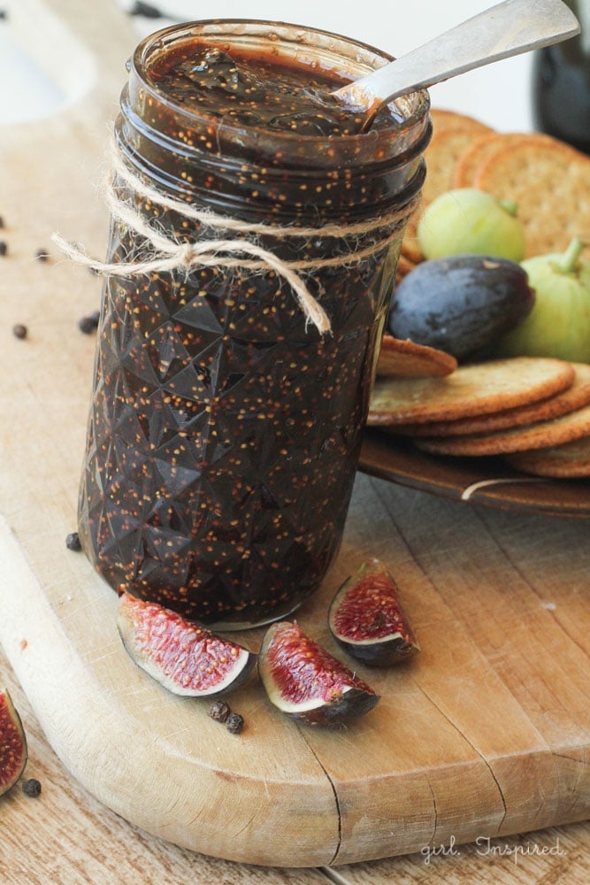 Balsamic Peppercorn Fig Jam