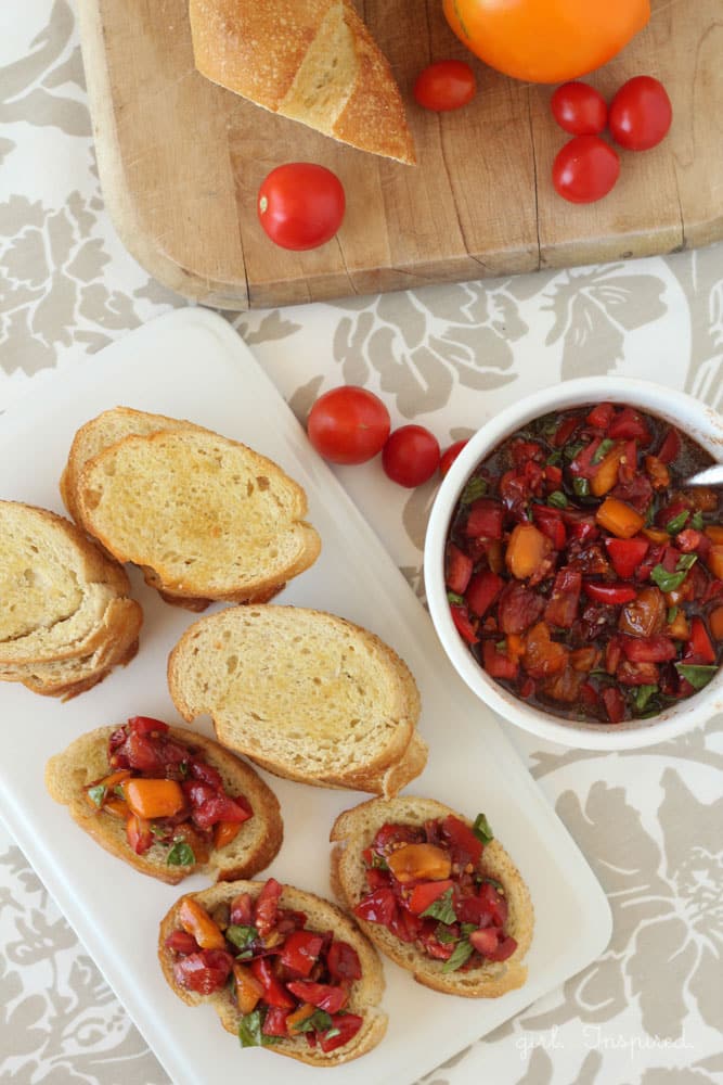 Make Bruschetta at home