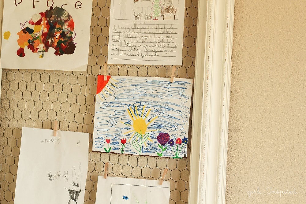 Make a Kids Art Display Board