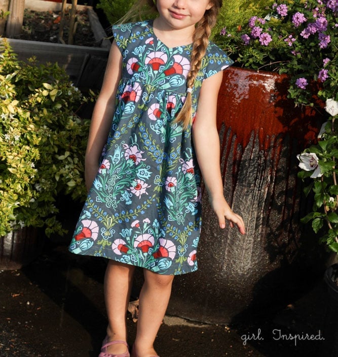 Geranium Dress - finally!! - girl. Inspired.