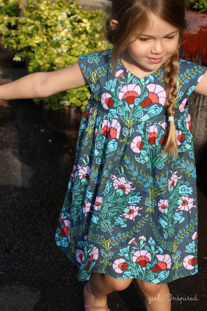 Geranium Dress - finally!! - girl. Inspired.