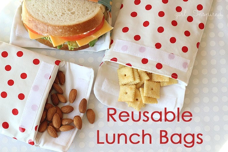 Reusable Snack Bags: Sewing Tutorial