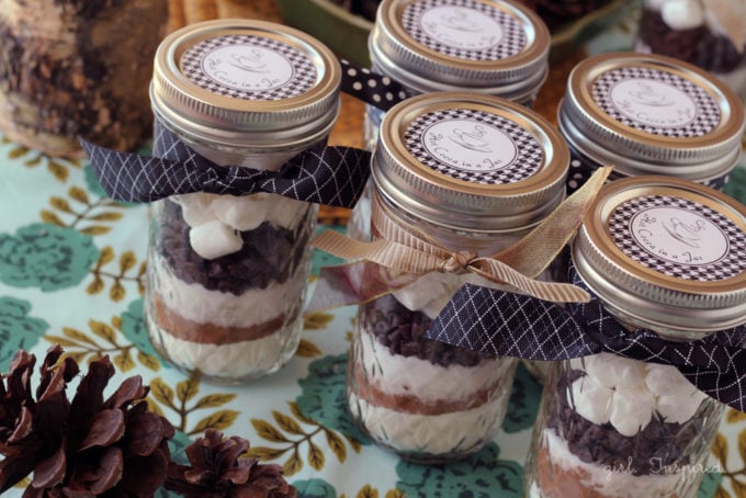 Hot Cocoa Printable Labels - girl. Inspired.