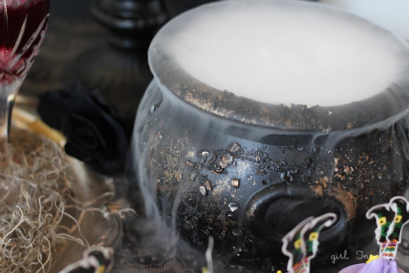 Make "Witch's Brew" with Dry Ice