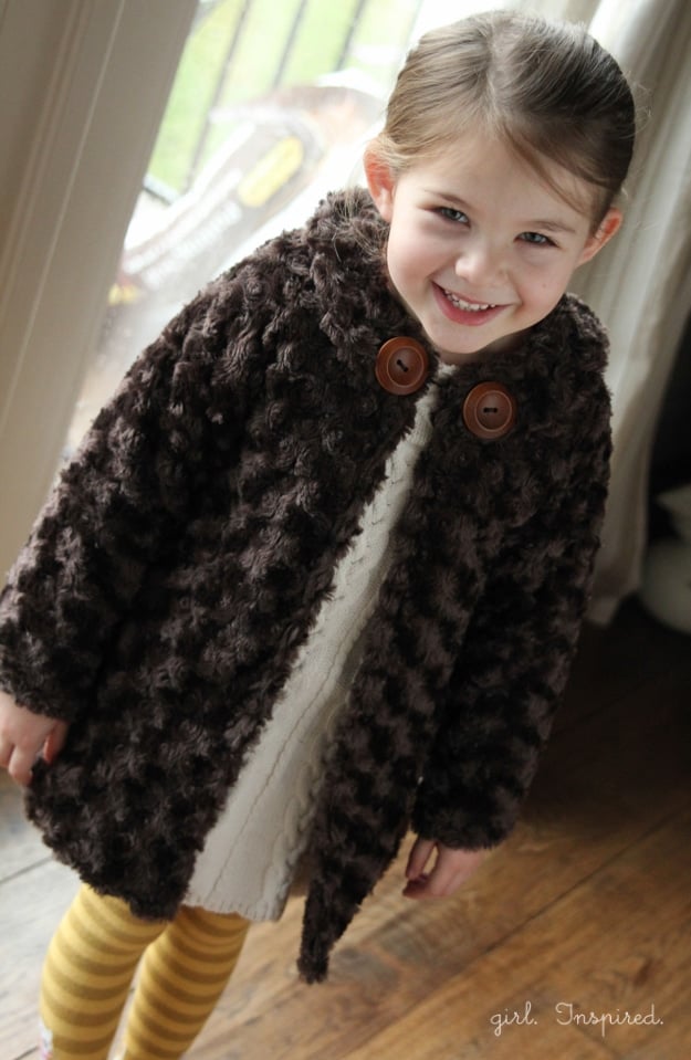 FREE Pattern for Minky Swing Jacket