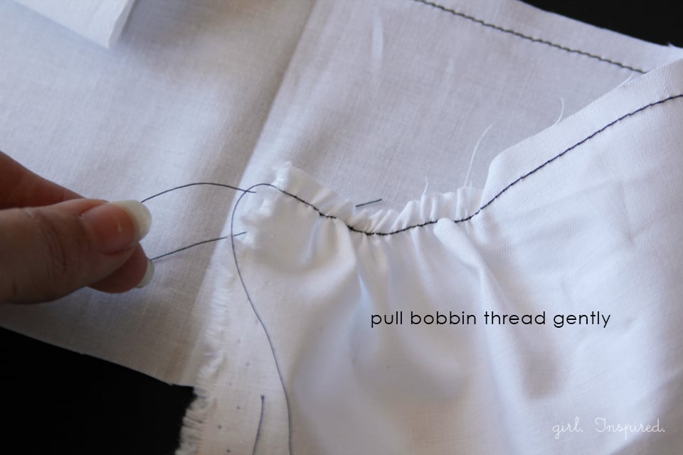 Learn how to sew a ruffle!