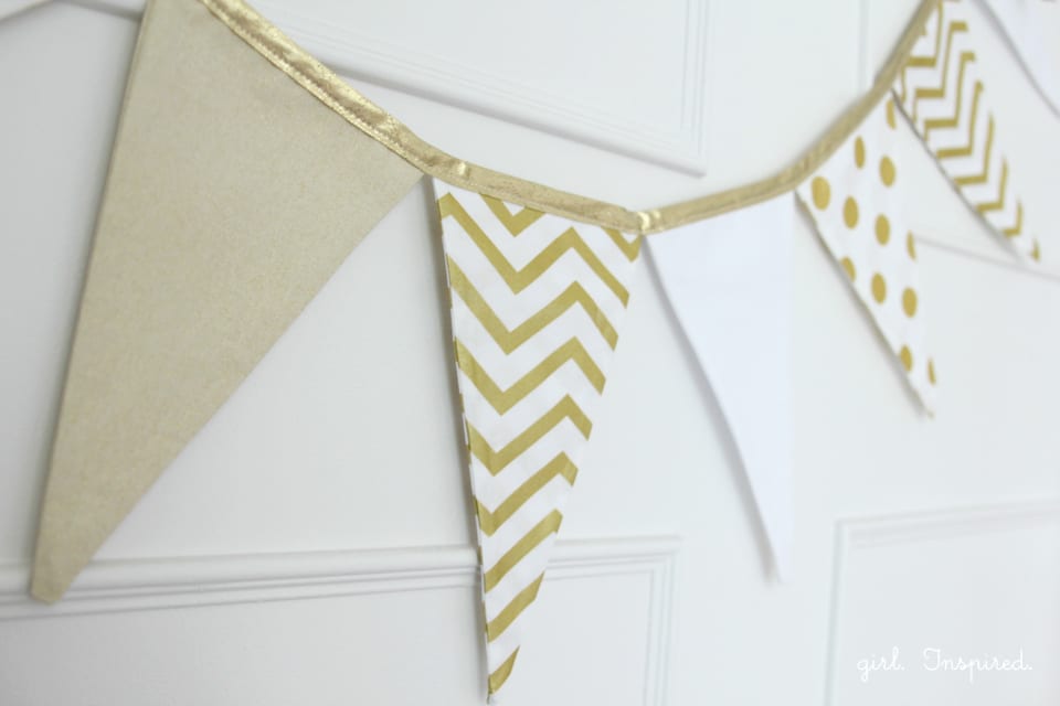 Fabric Pennant Banner Tutorial