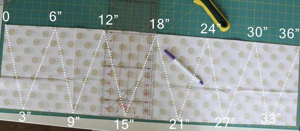 Fabric Pennant Banner Tutorial