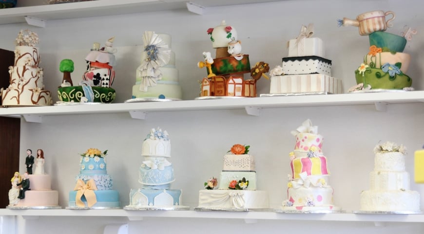 Beautiful Cakes at Wilton School of Cake Decorating