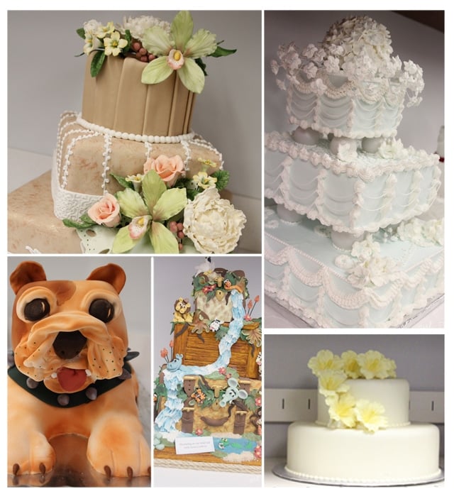 Beautiful Cakes at Wilton School of Cake Decorating