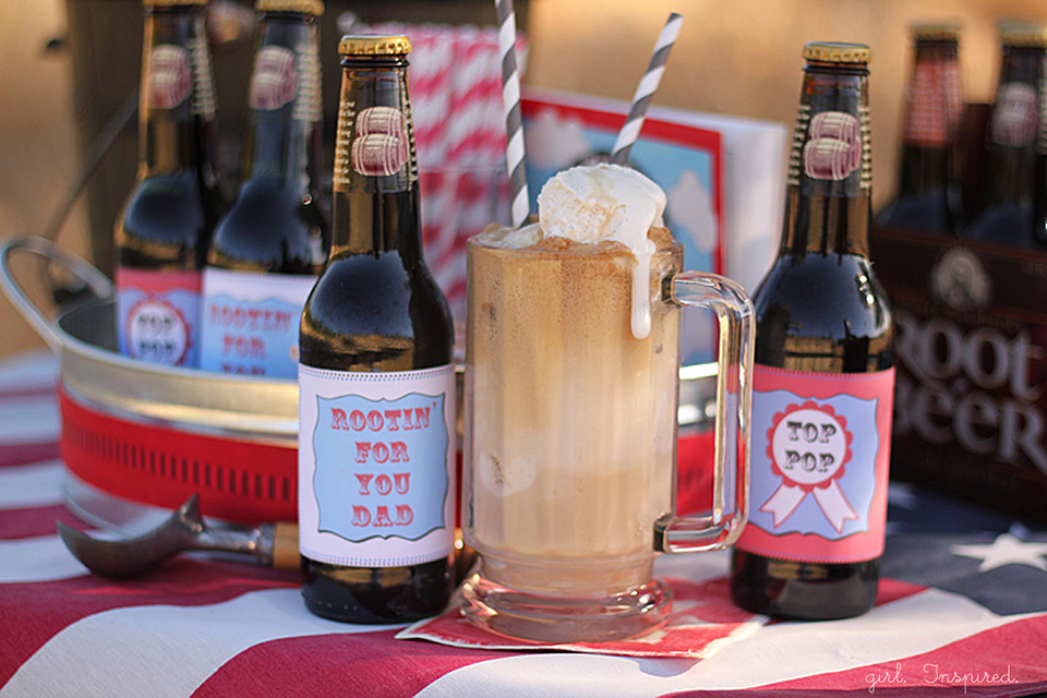 Root Beer Float Kit for Father's Day