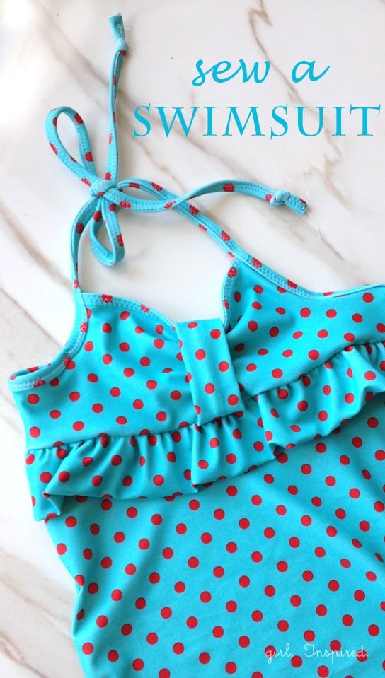 Zaaberry: Girls 2-Piece Swimsuit - TUTORIAL & PATTERN