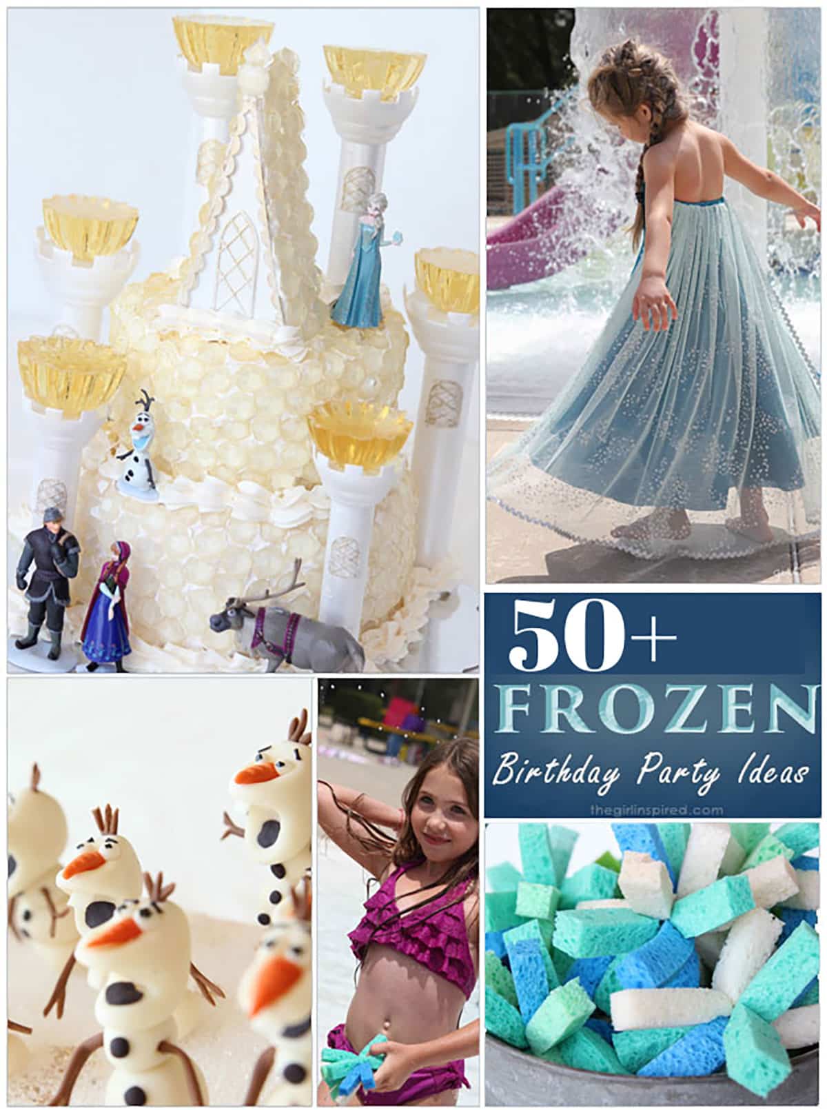 50+ Spectacular FROZEN Birthday Party Ideas - girl. Inspired.