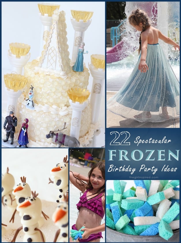 so many FROZEN Birthday Party ideas - you've got to see these!