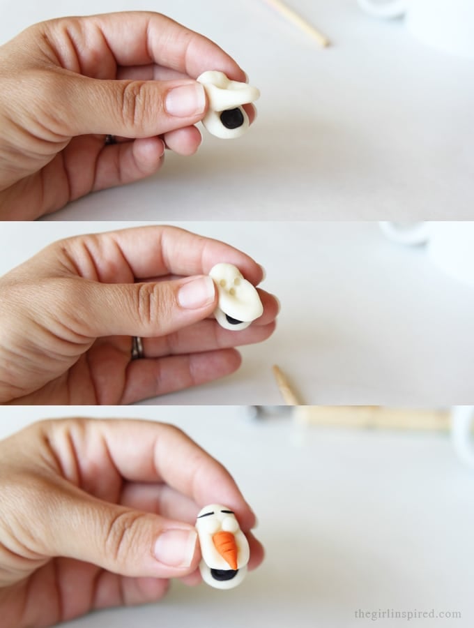 Olaf Cupcakes Tutorial