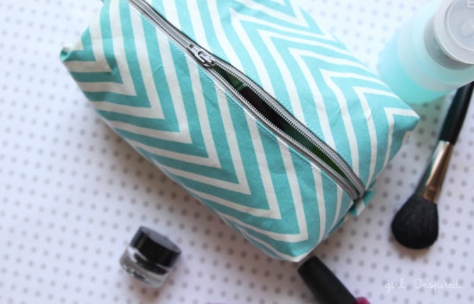 Cosmetic Bag Tutorial Girl Inspired