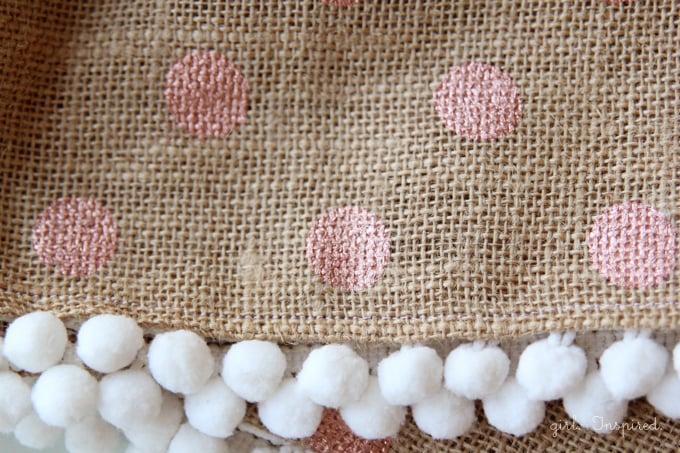 Make this festive Pom Pom Tablecloth in a matter of minutes!