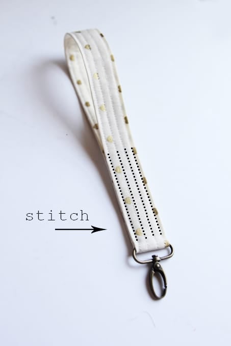 Fabric Keychain DIY - girl. Inspired.