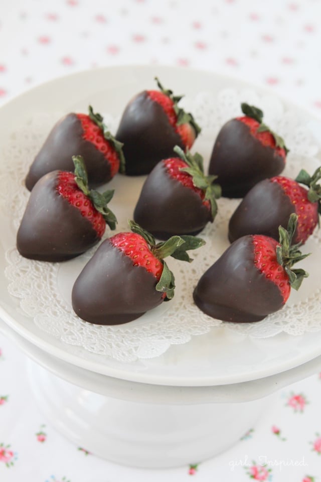 Chocolate Dipped Strawberries