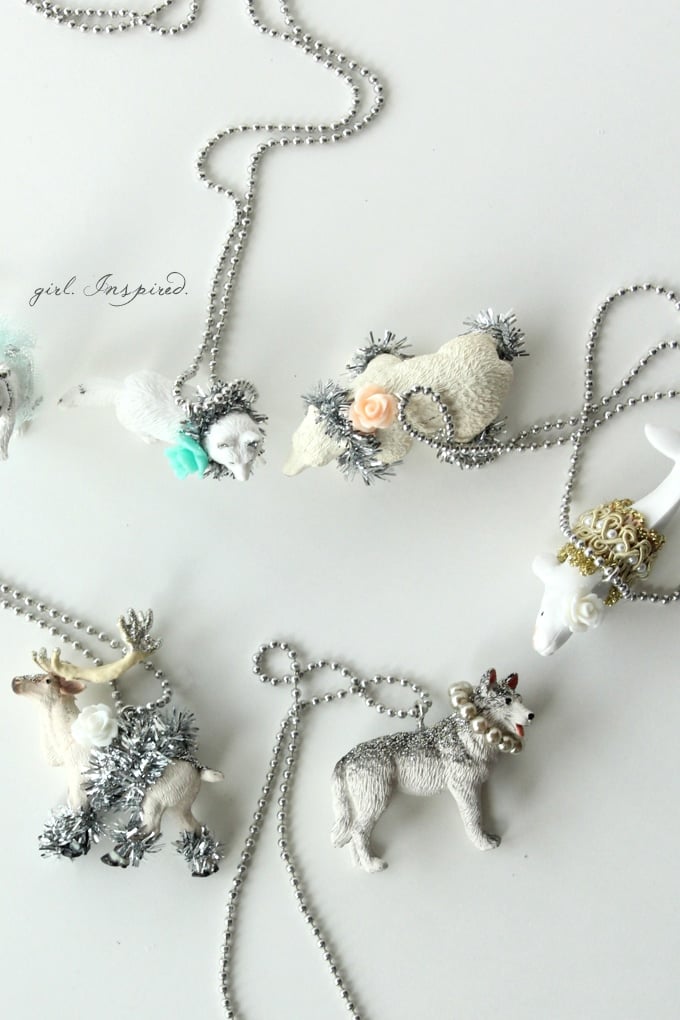 Frozen Party Favor Necklaces Girl Inspired