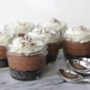 Mini Chocolate Cream Pies - so good! Perfect for parties!