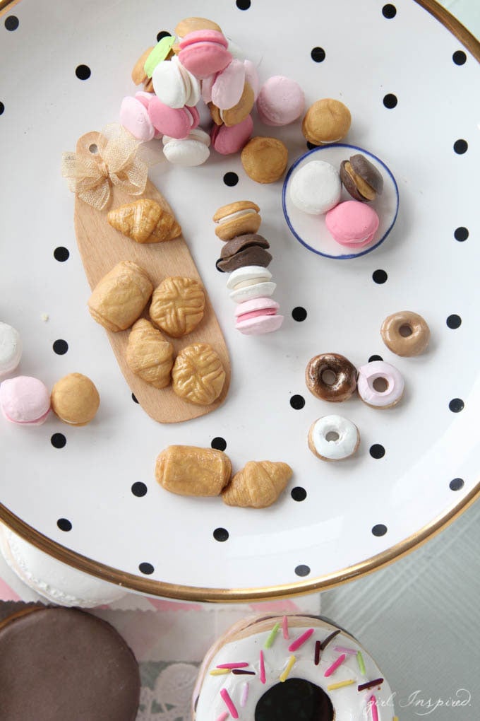 Miniature Clay Food - easy to make and so CUTE!