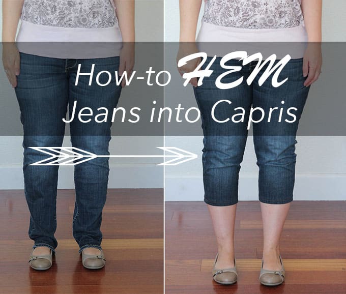 Hem Your Jeans into Capris and $250 ECCO Giveaway - girl. Inspired.