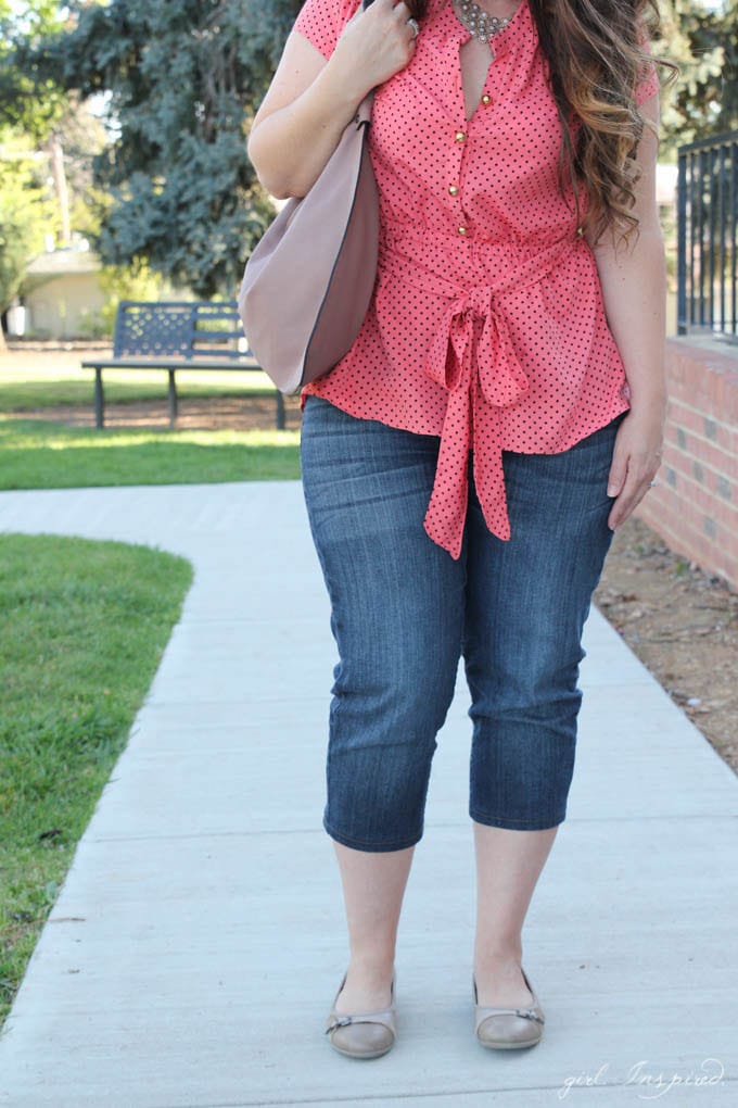 Hem Your Jeans Capris and ECCO Giveaway - girl. Inspired.