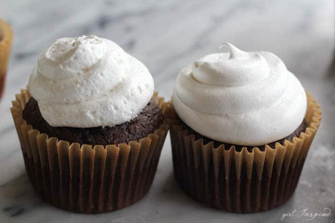 White Mountain Frosting - great non-dairy alternative for a fluffy, glossy frosting!