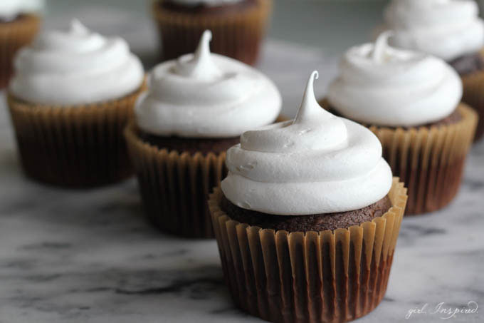 White Mountain Frosting - great non-dairy alternative for a fluffy, glossy frosting!