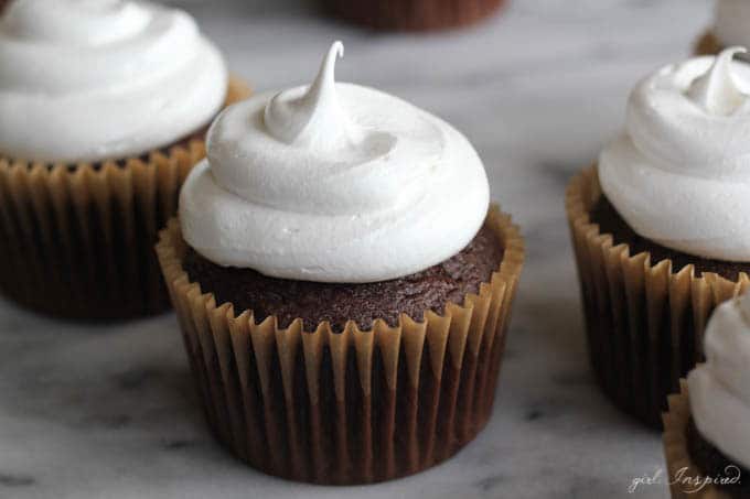 White Mountain Frosting - great non-dairy alternative for a fluffy, glossy frosting!