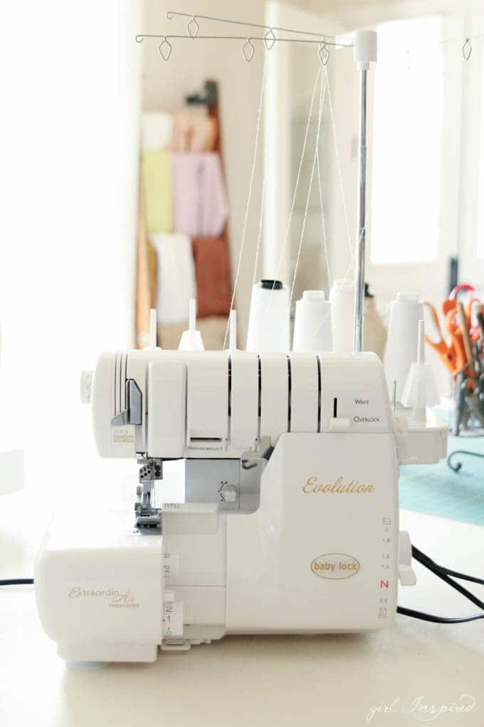 Sewing Room Tour - THE serger!