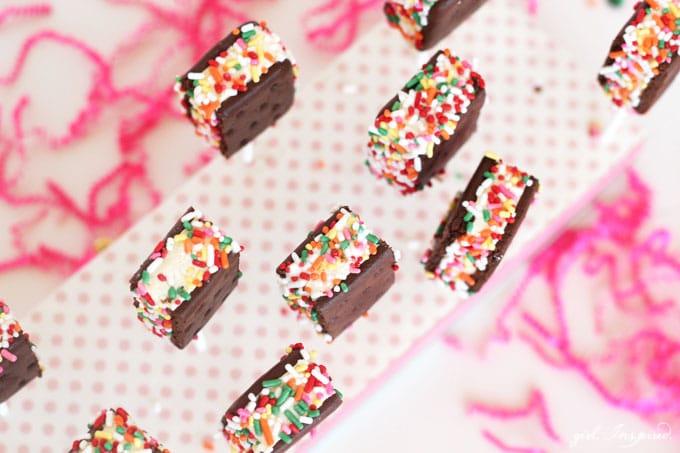 Mini Ice Cream Sandwich Pops