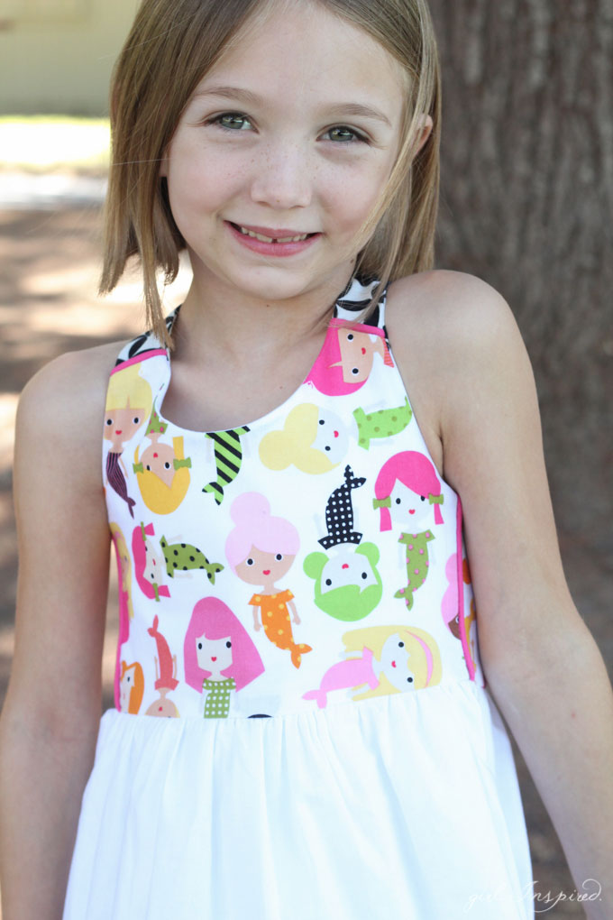 Annecy Dress Pattern - a quick sew for an adorable sundress!