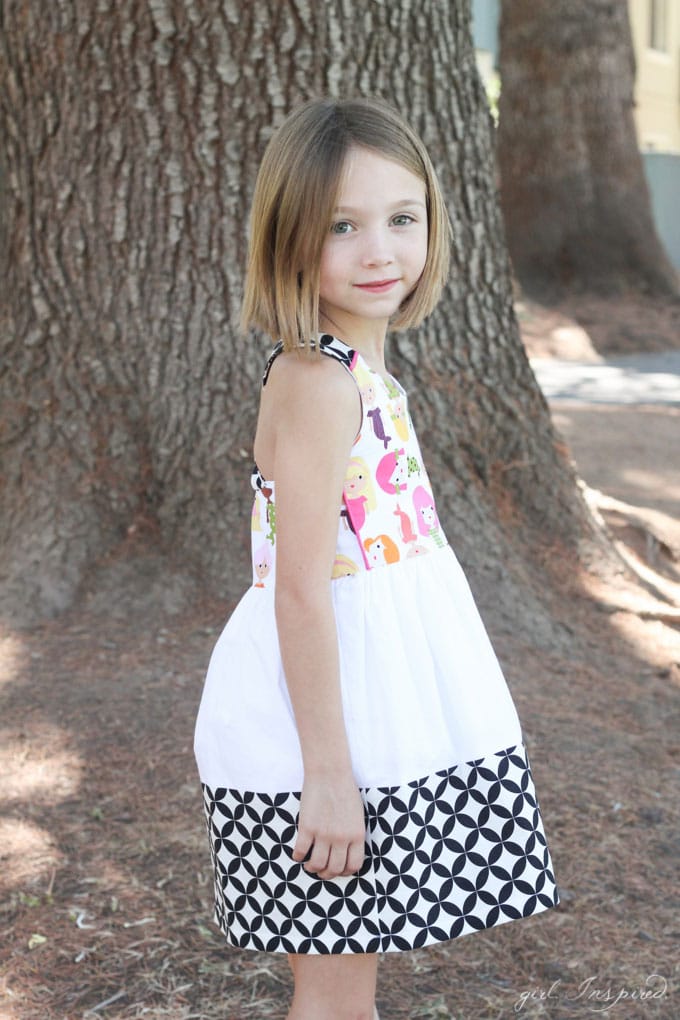 Annecy Dress Pattern - a quick sew for an adorable sundress!